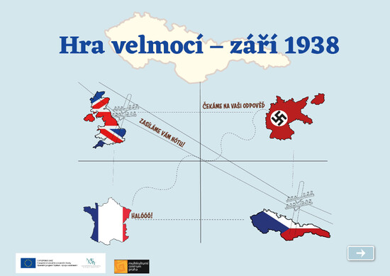 Online vyučovací hodina: Září 1938 – Hra velmocí