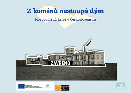 Online vyučovací hodina: Z komínů nestoupá dým. Hospodářská krize v Československu