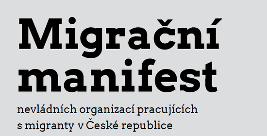 Migrační manifest navrhuje kroky ke zlepšení migrační politiky ČR