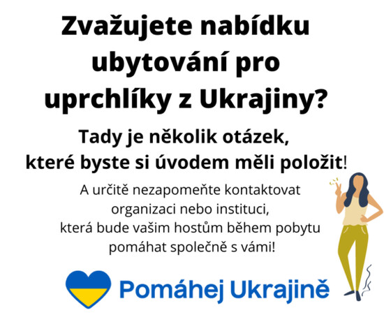 Základní otázky pro každého, kdo by chtěl nabídnout ubytování pro uprchlíky